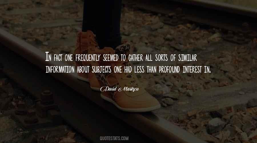 Quotes About All Subjects #483177