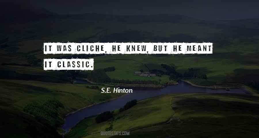 Quotes About S.e. Hinton #434804