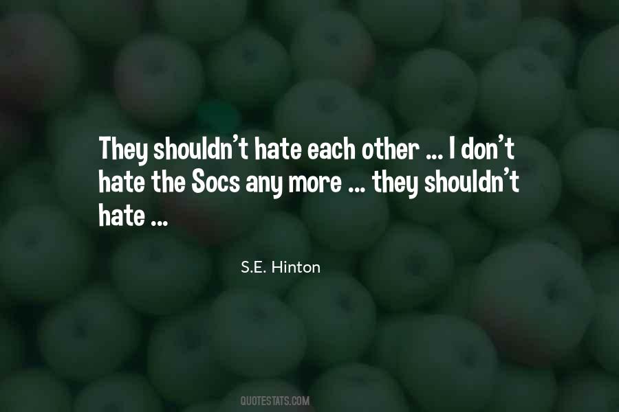 Quotes About S.e. Hinton #989506