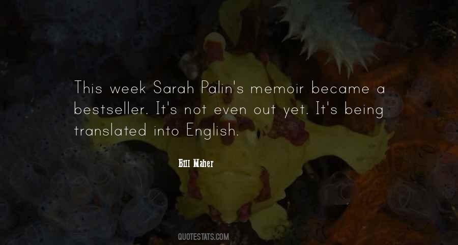 Quotes About Bestseller #1449622