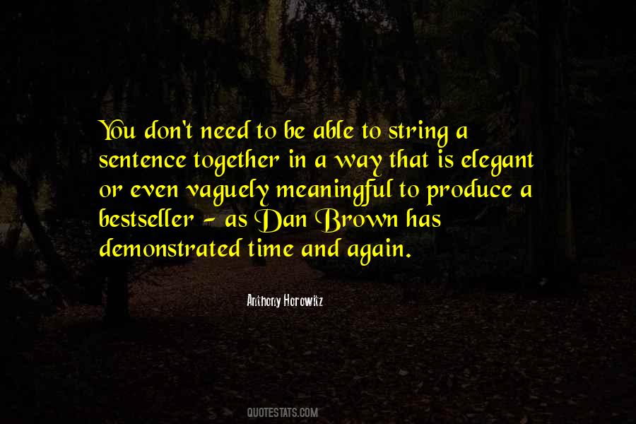 Quotes About Bestseller #1488903