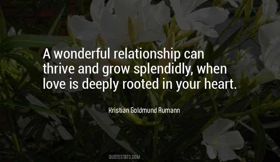 Rooted In Love Quotes #1319168