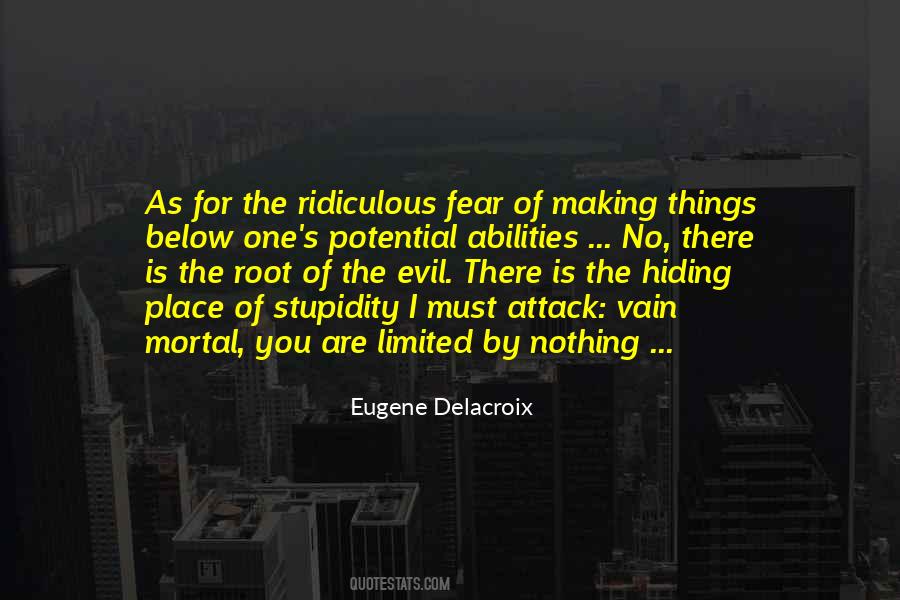 Roots Of Evil Quotes #1624595