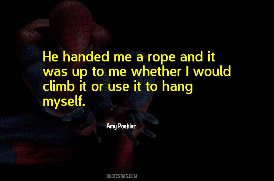 Rope Climb Quotes #454516