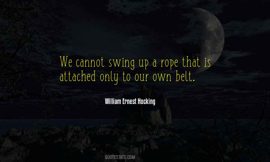 Rope Swing Quotes #319298