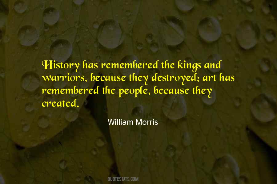 Quotes About William Morris #396230