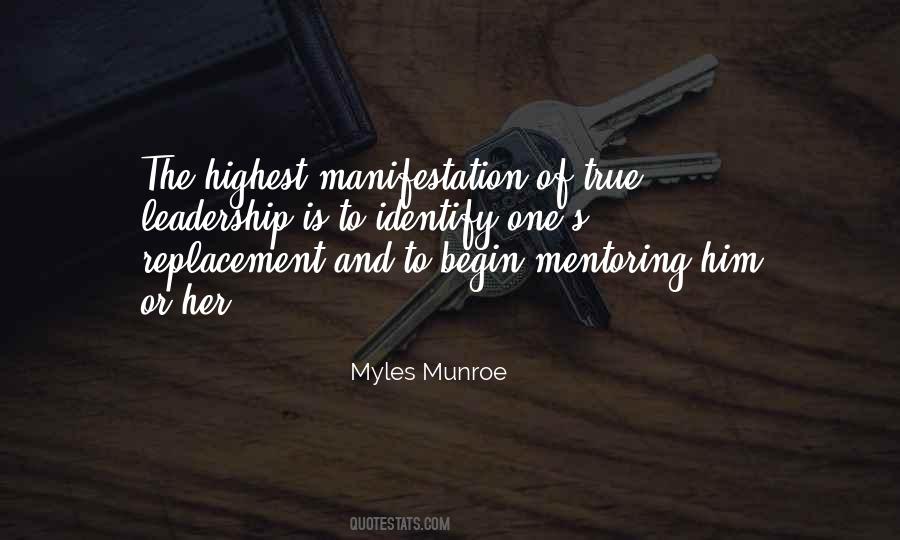 Quotes About Myles Munroe #604771