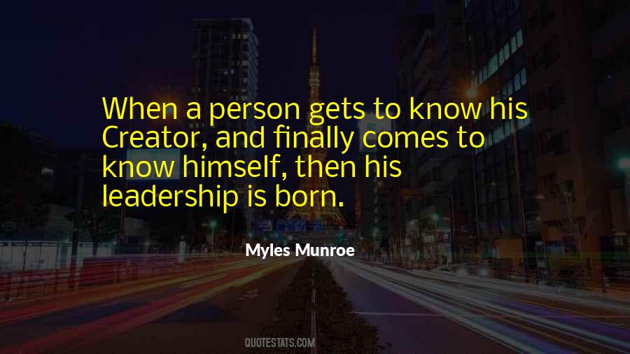 Quotes About Myles Munroe #675358