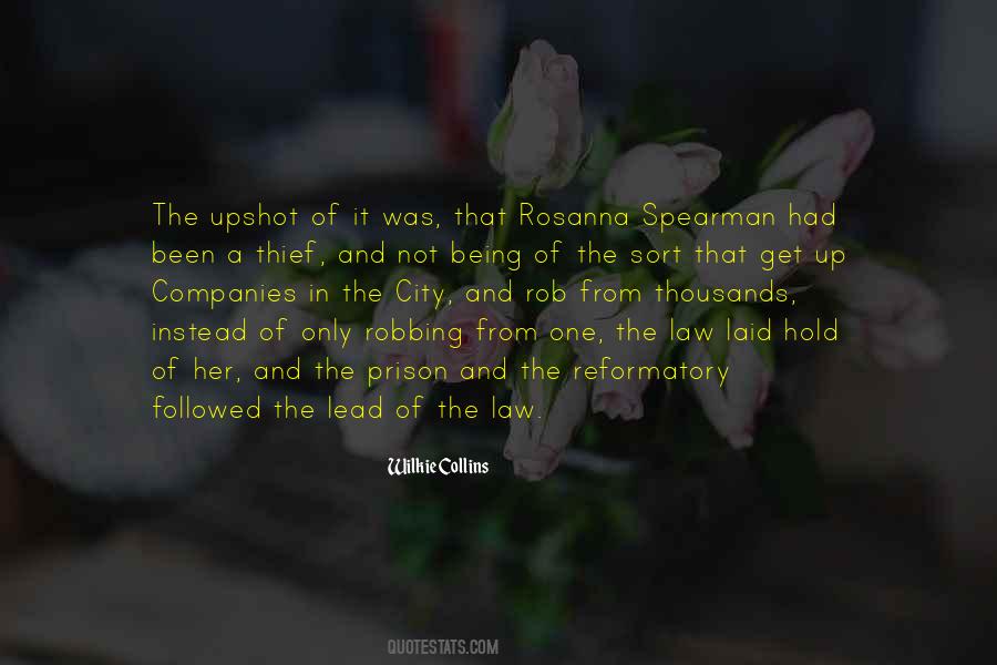 Rosanna Spearman Quotes #394670