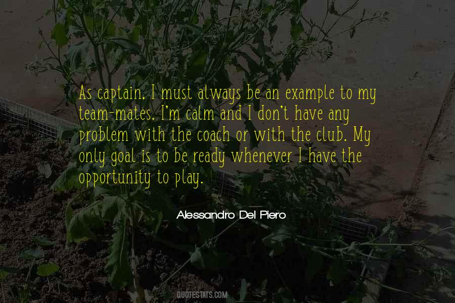 Quotes About Alessandro Del Piero #792611