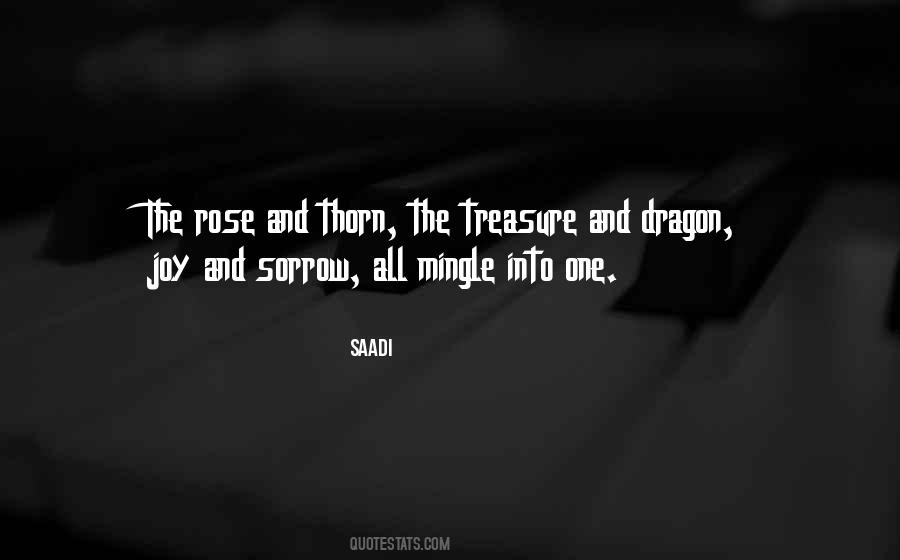 Rose And Thorn Quotes #1063814