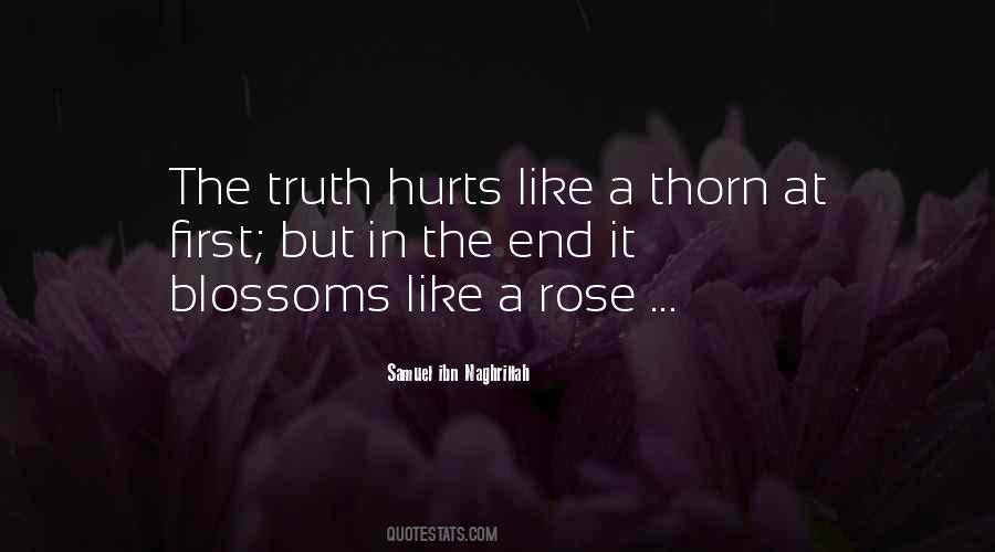 Rose And Thorn Quotes #1330096