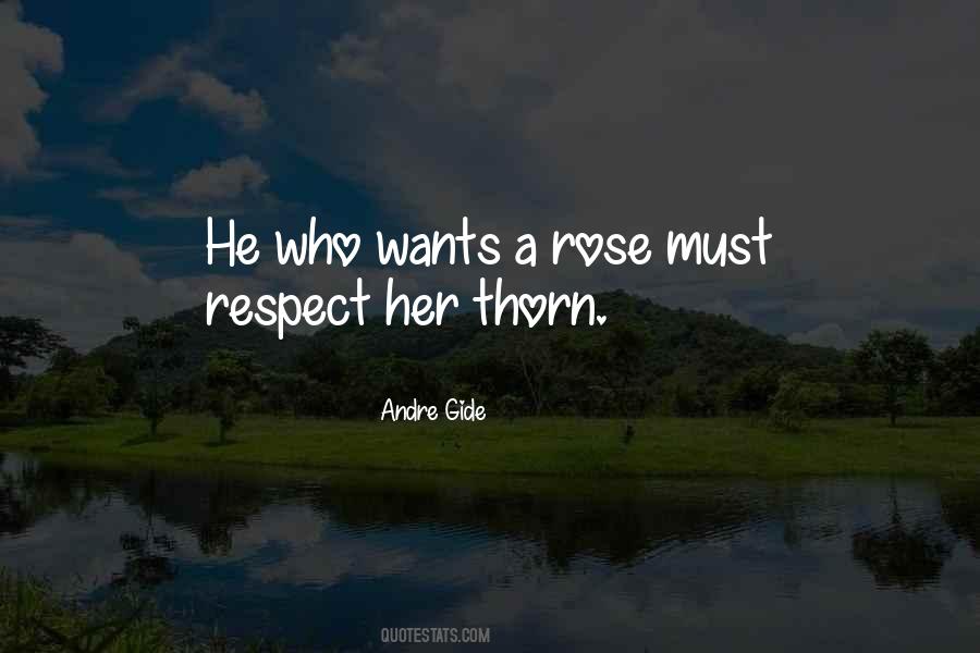 Rose And Thorn Quotes #170458