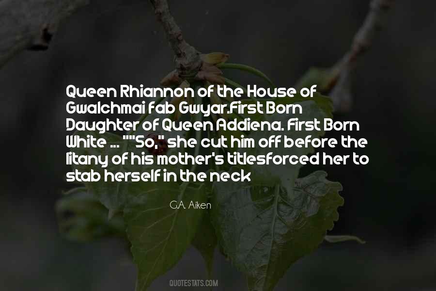 Quotes About Rhiannon #1802932