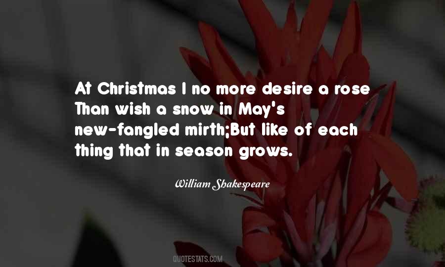 Rose In The Snow Quotes #630708