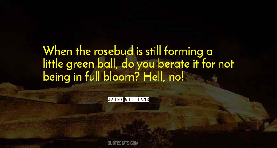 Rosebud Quotes #787197
