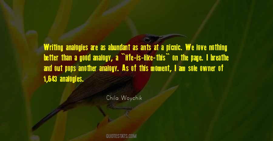 Quotes About Analogy Life #471833