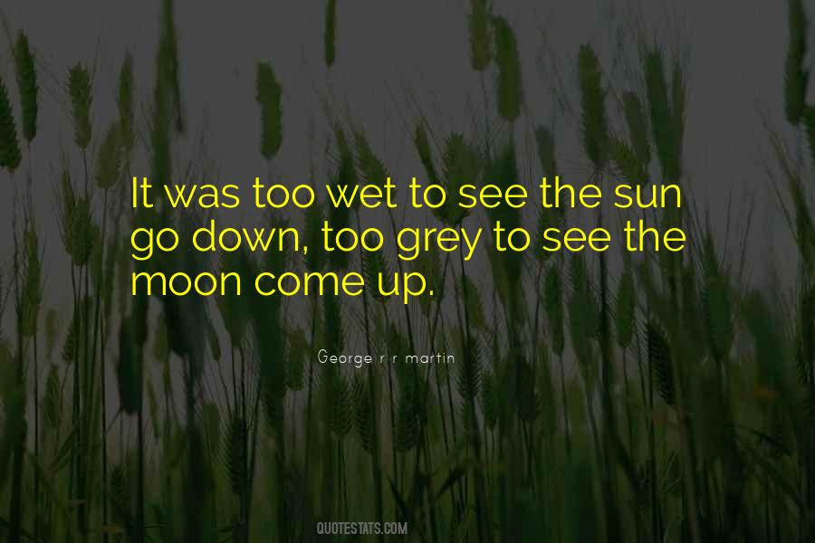 Quotes About Sun Going Down #87640