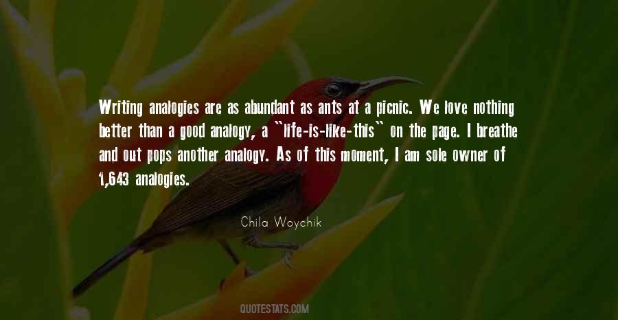 Quotes About Analogy Love #471833