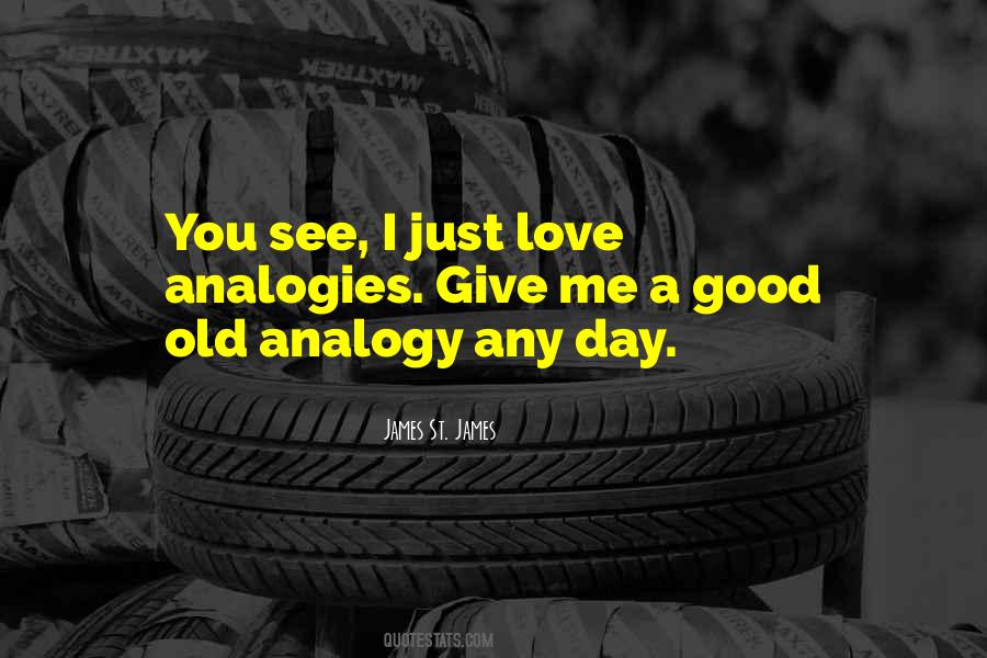 Quotes About Analogy Love #909806