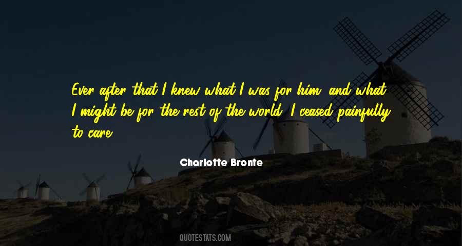 Quotes About Charlotte Bronte #160182