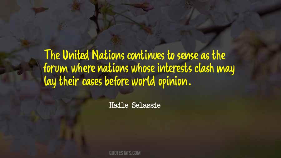 Quotes About United Nations #1371825
