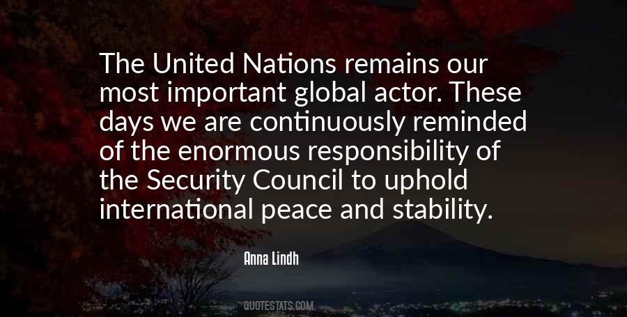 Quotes About United Nations #94230 Quotes About United Nations #94230