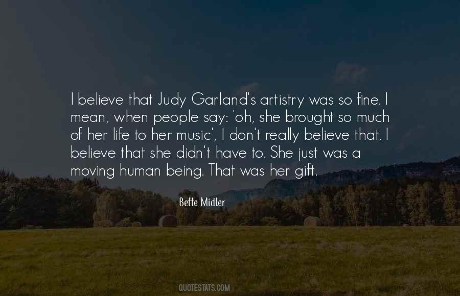 Quotes About Judy Garland #1703337