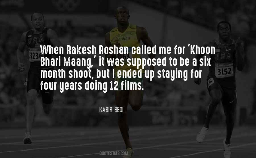 Roshan Quotes #807461