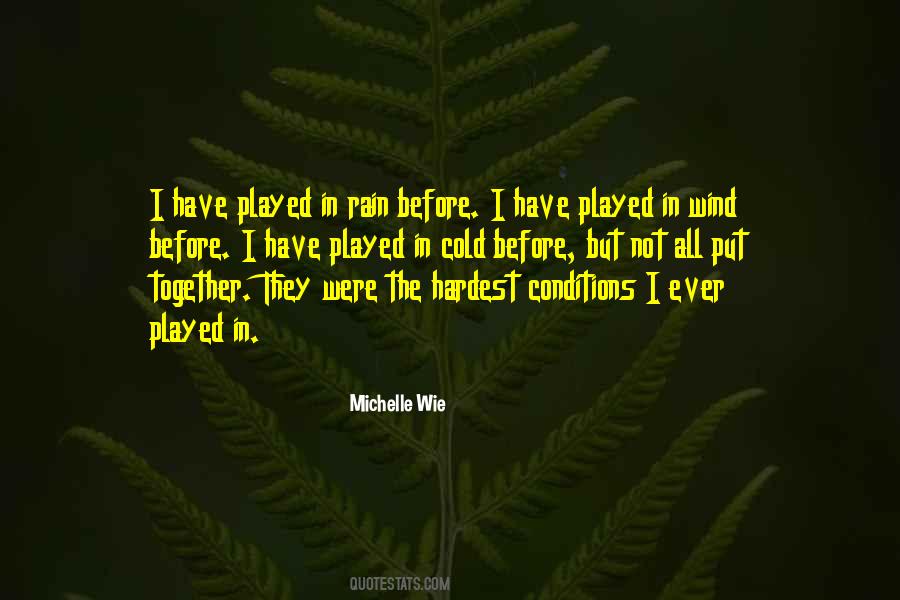 Quotes About Michelle Wie #1420846