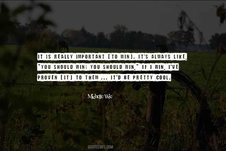 Quotes About Michelle Wie #200543