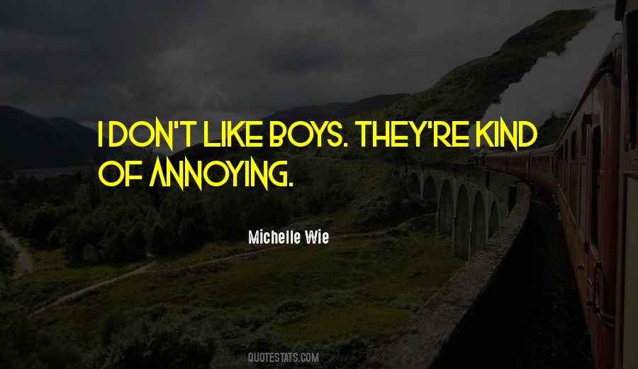 Quotes About Michelle Wie #599862