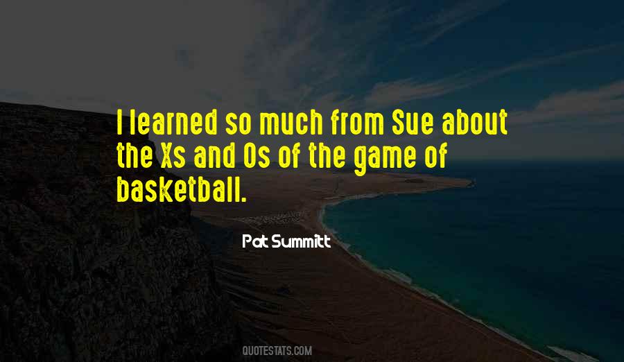 Quotes About Pat Summitt #1583234