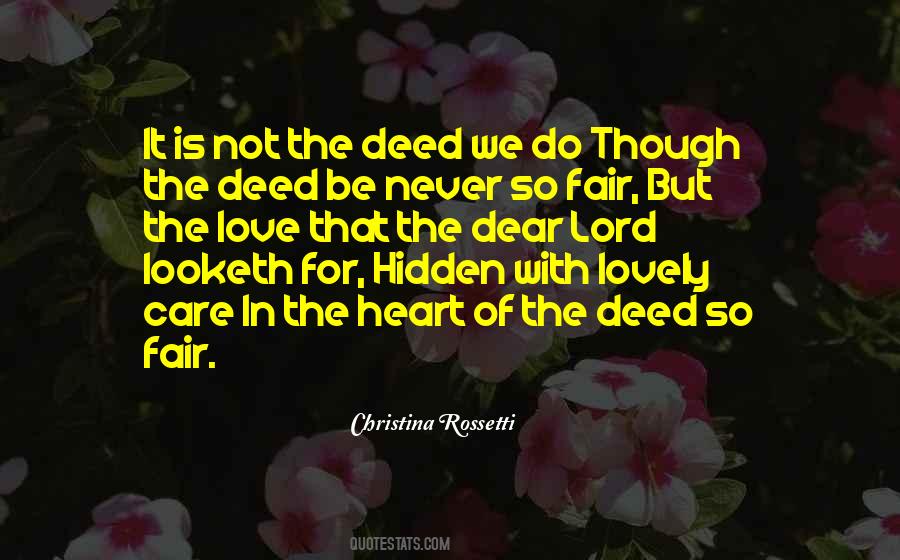 Rossetti Love Quotes #86819