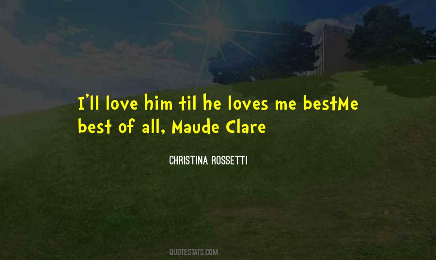 Rossetti Love Quotes #942709