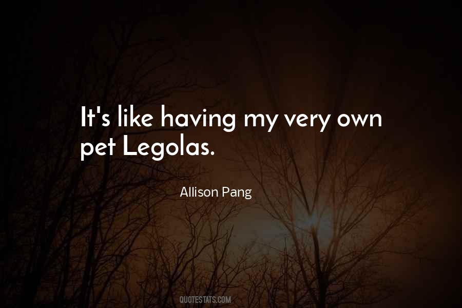 Quotes About Legolas #493844