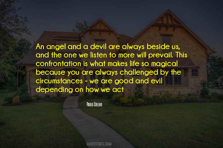 Quotes About Angel And Devil #119082