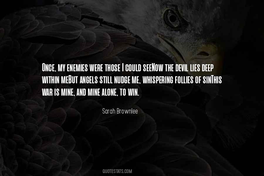 Quotes About Angel And Devil #581023