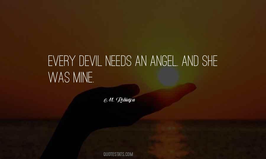 Quotes About Angel And Devil #991245