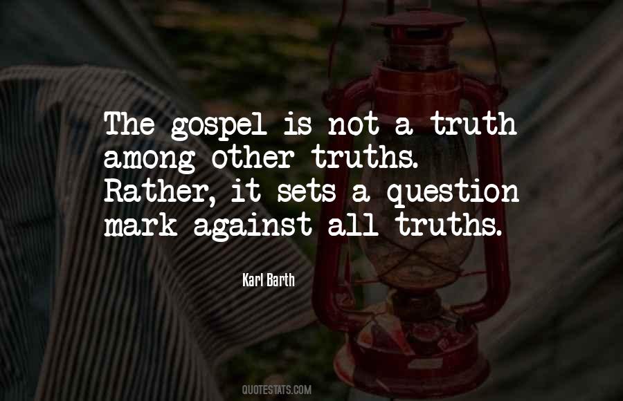 Quotes About Gospel Of Mark #1818198