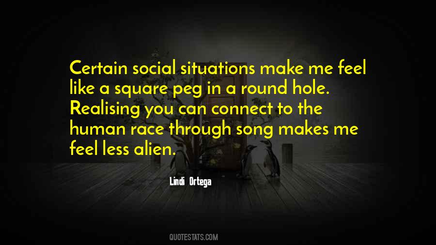 Round Hole Square Peg Quotes #706381