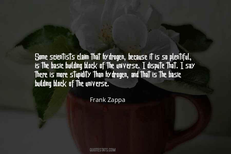 Quotes About Frank Zappa #394273