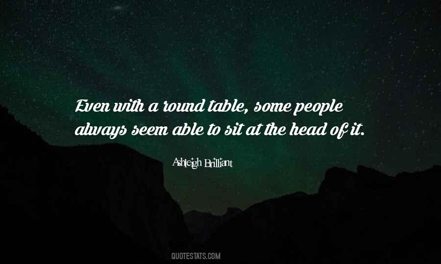 Round Table Quotes #1003324