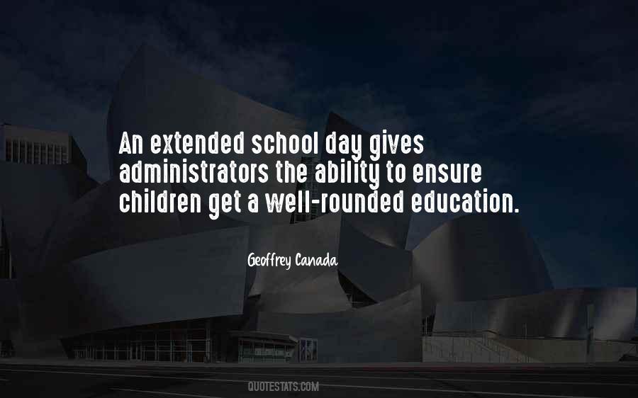 Rounded Education Quotes #1741261