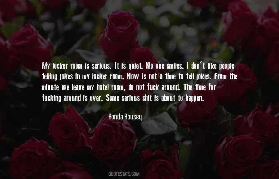 Rousey Quotes #108253