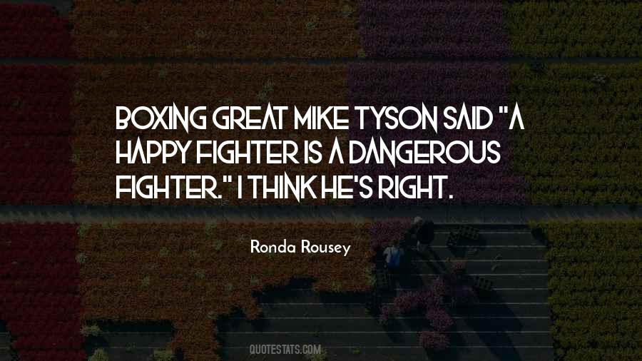 Rousey Quotes #161307