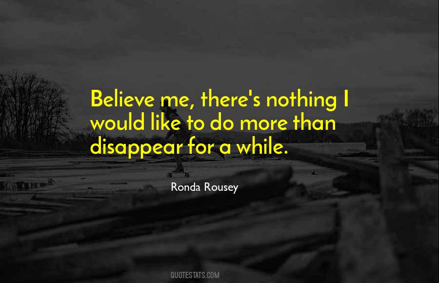 Rousey Quotes #592666