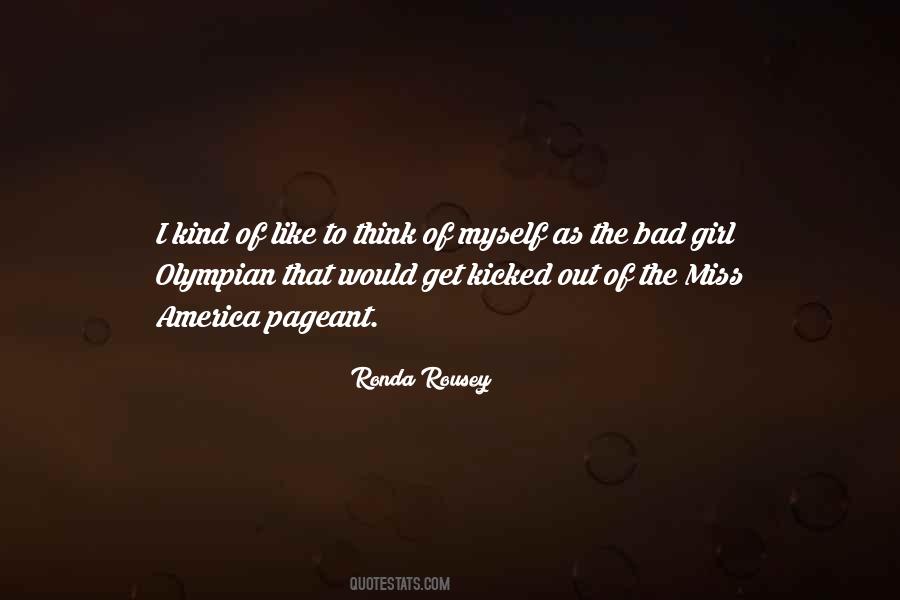 Rousey Quotes #800763