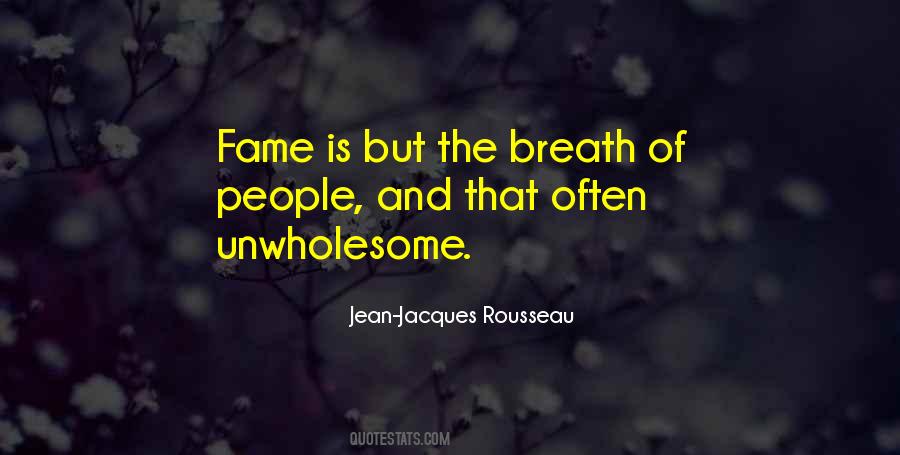 Rousseau's Quotes #199076