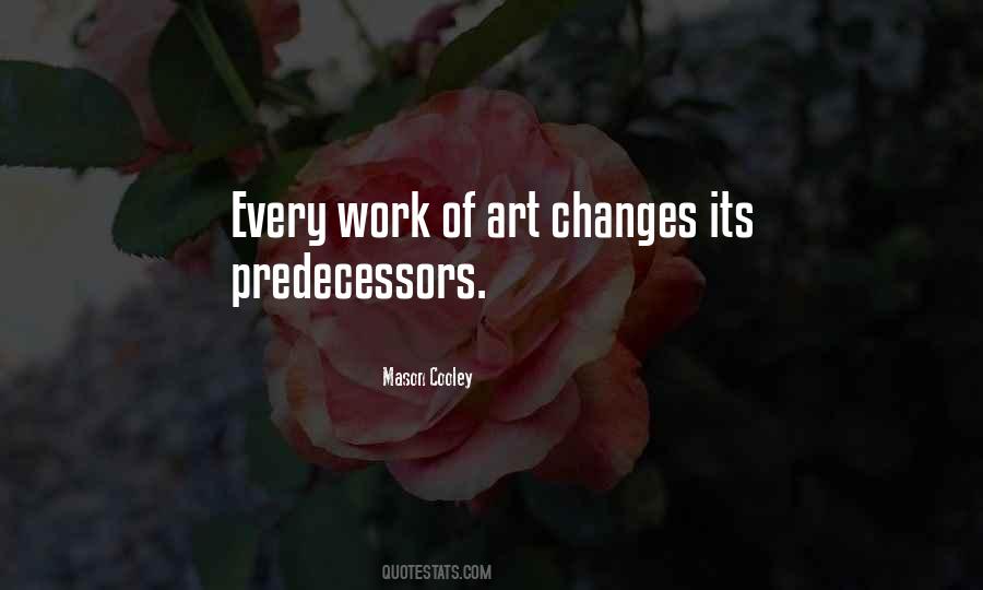 Quotes About Art Work #81424